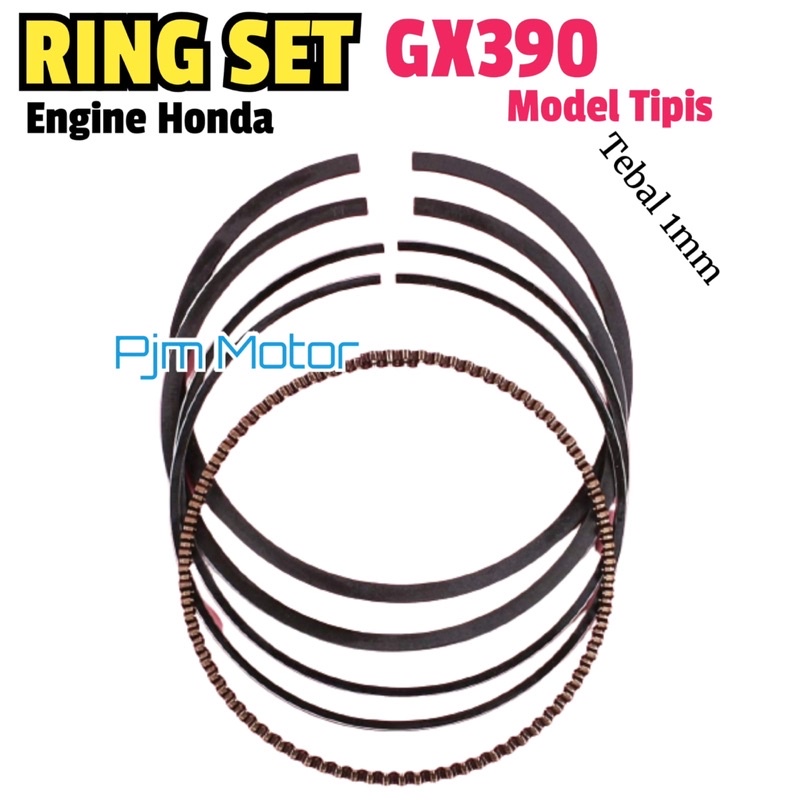 MESIN Gx390 Thin Model แหวนลูกสูบ Honda 13hp Gx390 แหวนลูกสูบเครื่องยนต์