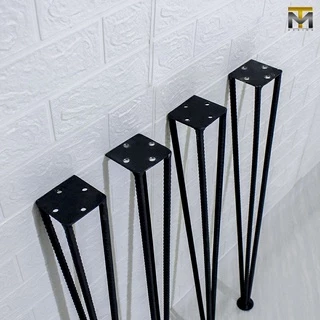 MT Design รุ่น MT018 ขาโต๊ะกินข้าว สำหรับติดตั้งกับหน้าท็อปไม้ ความสูง 75 cm ทำโต๊ะคอม โต๊ะอ่านหนังสือ