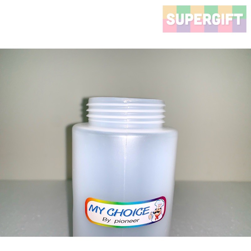 ขวดบีบซอสแบบ 3 รู เกรดเอ ขวดบีบนมข้น ขวดใส่ซอส สีขาว - รูปที่ 5