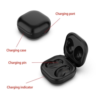 กล่องเคสชาร์จหูฟัง พร้อมแบตเตอรี่ 350MA สําหรับ Samsung Galaxy Buds Live