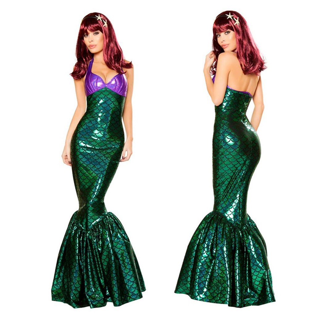 ชุดนางเงือก ชุดแอเรียล เจ้าหญิงเงือกน้อย แอเรียล (Ariel) the little mermaid นางเงือก ธีมทะเล cp112.1