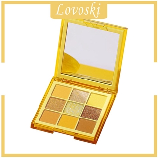 ( Lovoski ) พาเลทอายแชโดว์สีเหลือง 9 สี