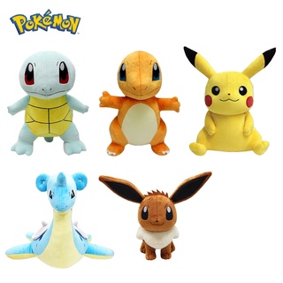 ตุ๊กตา โปเกม่อน ปิกาจู ฮิโตคาเงะ เซนิกาเมะ อีวุย ลาปาซ / POKEMON 7, 10 นิ้ว