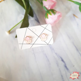 ต่างหูแฟชั่น รูปหน้าแกะน้อย [พร้อมส่ง]