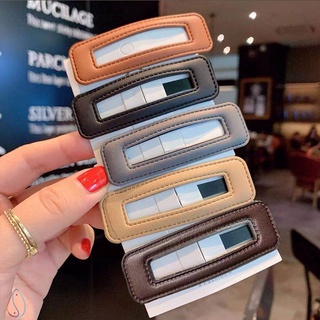 5Pcs/lot Leather Hairpin Hairclips for Lovely Women Girls