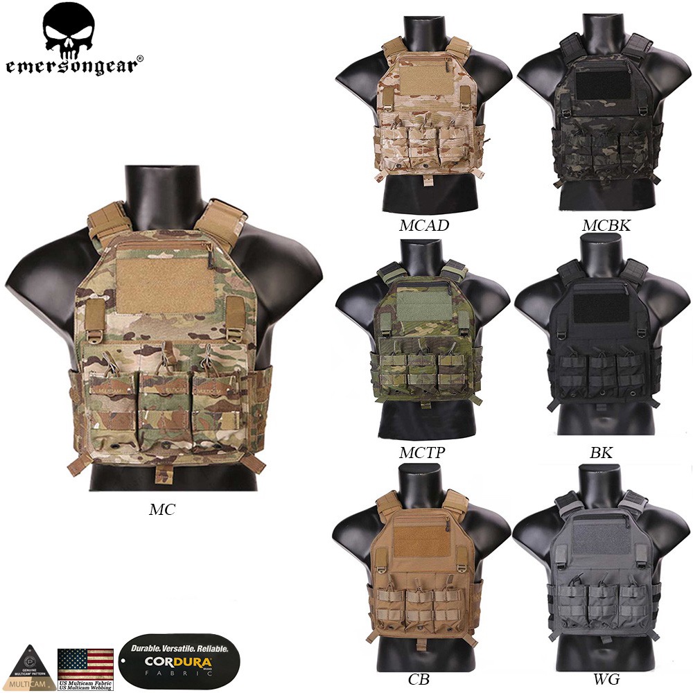Emersongear LBX-420 Onboard MOLLE เสื้อกั๊กยุทธวิธีกลางแจ้งมัลติฟังก์ชั่นป้องกัน JPC เสื้อกั๊ก