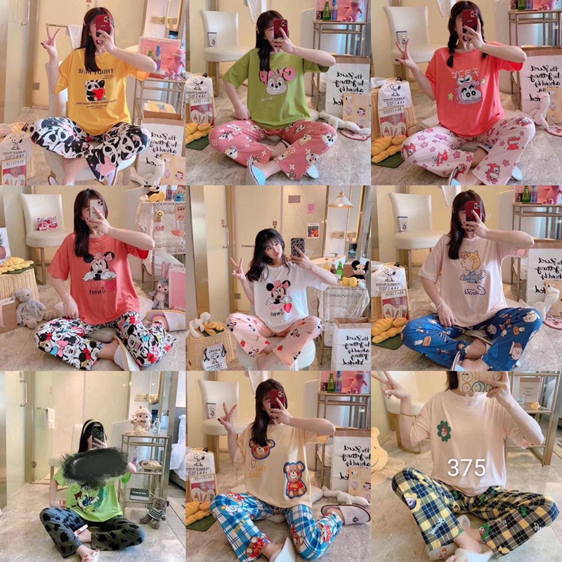 [LIVE LOCK] PYJAMAS COTTON PREMIUM RM30