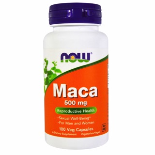 Now Foods, Maca, 500 mg, 100 Veg Capsules