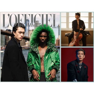 พร้อมส่ง💥Lofficiel Hommes Thailand ปก Mathieu&amp; Somali ข้างในมี มิว ศุภศิษฏ์/เจเจ/อิน สาริน