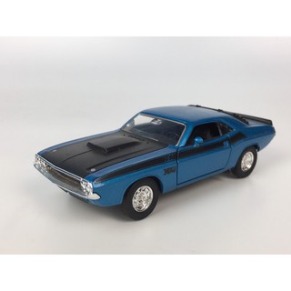 รถของเล่น โมเดลรถสะสม  โมเดลรถเหล็ก1970 Dodge challenger T/A