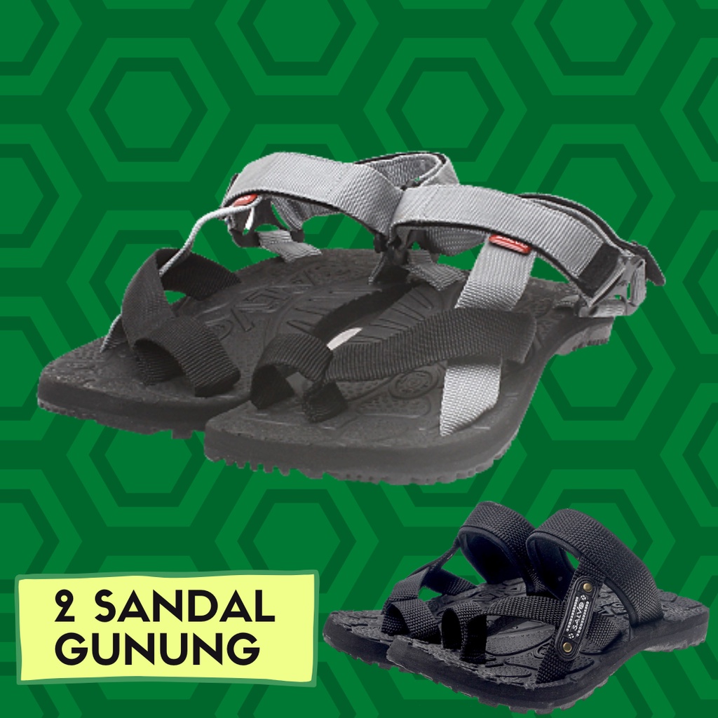 Salvo รองเท้าแตะภูเขาผู้ชาย SG02 ฟรีรองเท้าแตะภูเขา SG01