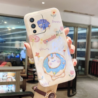 New Phone Case for VIVO V23 5G 2022 เคสโทรศัพท In Stock Cute Rabbit and Cat Cartoon Phone Protective Soft Back Cover