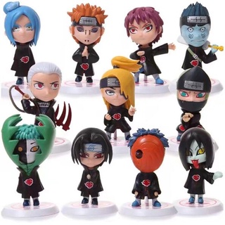 โมเดลตุ๊กตานารูโตะ Akatsuki Q Version 17 Generation Naruto 11 สําหรับตกแต่ง