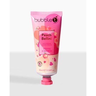 พร้อมส่ง ของแท้ Bubble t Peach Bellini Restoring Hand Cream (90ml)