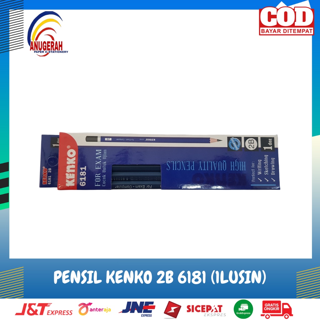 KENKO PENCIL 2B 6181 (LSN)
