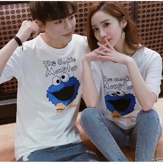🔥🔥Sale59บาท🔥🔥🔥👕Oversize | Cookie moster 🛒สินค้าขายดี🛒ใส่คู่ได้ น่ารักกก