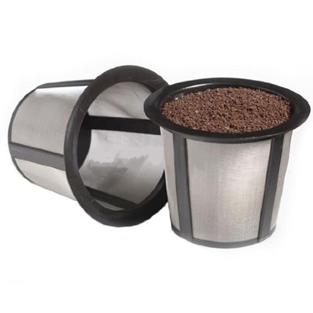 ถ้วยกรองกาแฟแบบโลหะนำกลับมาใช้ใหม่ได้