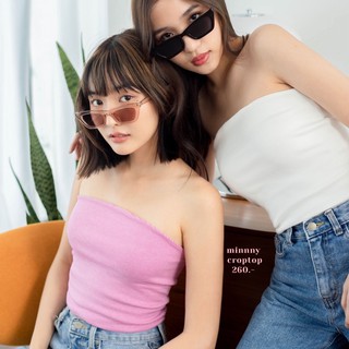 💖 Minny bra croptop 💖⚡️ ใส่โค้ด WUUPVC ลดทันที 75.-‼️