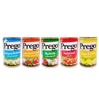 Prego พรีโก้พาสต้าซอสครีม ชนิดกระป๋อง