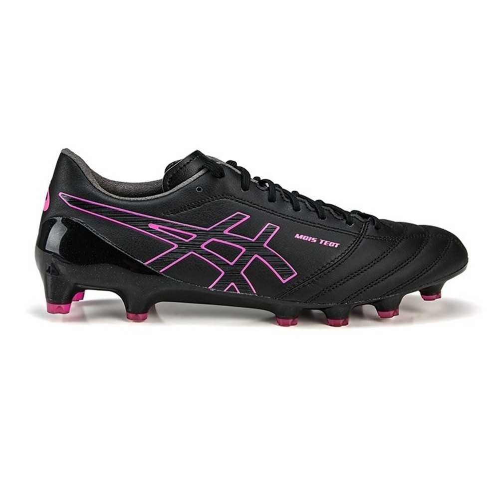 Asics รองเท้าฟุตบอล  / สตั๊ด Ds Light X-Fly 4 FG | Black/Black ( 1101A006-017 )