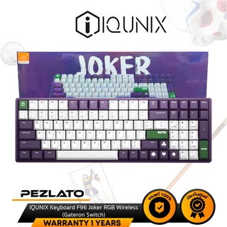 IQUNIX Keyboard F96 Joker RGB Wireless (Gateron Switch)