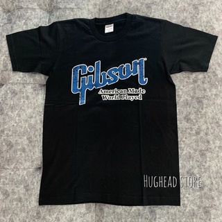 Gibson เสื้อ GIBSON เสื้อวง เสื้อยืด กิปสัน เสื้อวินเทจ GS