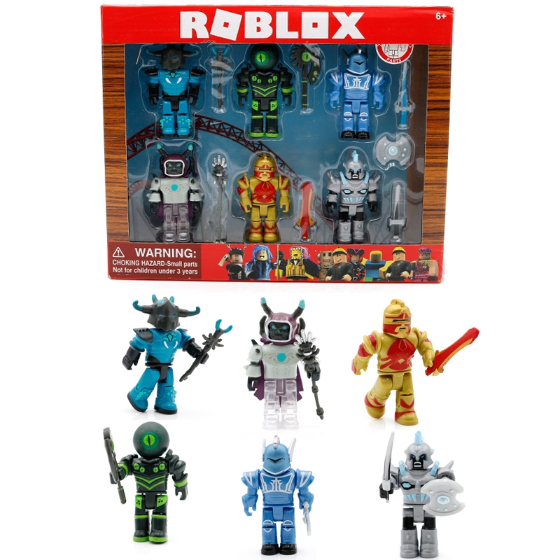 ของเล นฟ กเกอร World Roblox Pvc 6 ช น ช ด Shopee Thailand - ซอทไหน 6pcs set for roblox games figma oyuncak 7cm pvc