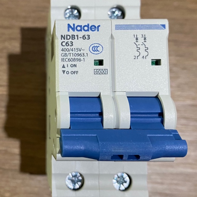 Nader NDB1-C63/2 Miniature Circuit Breaker