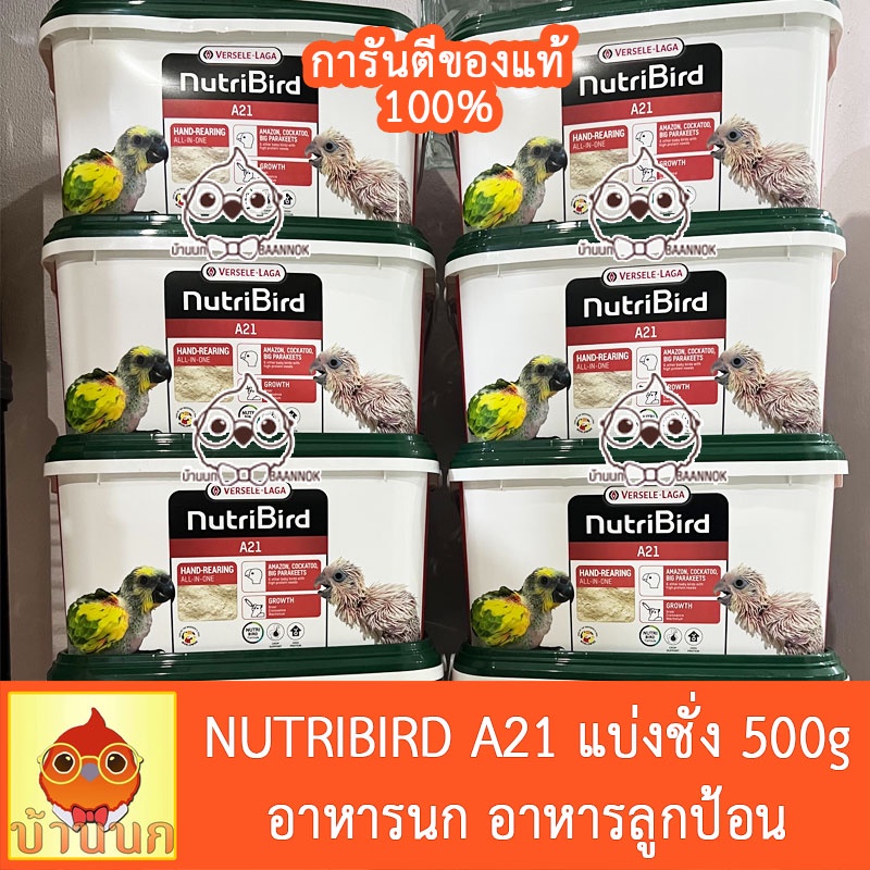 Nutribird A21 อาหารนกลูกป้อนสูตรนกทั่วไป แบ่งชั่ง 100g/200g500g รูปที่ 2