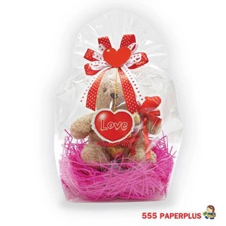 555paperplus กระดาษรองของขวัญ 50 กรัม มี 6 โทนสี กระดาษฝอย ตกแต่งของขวัญ วาเลนไทน์ ปีใหม่ (MP19)