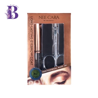 N194 NEE CARA LONG LASTING EYEBROW COAT นีคาร่า เจลใสเซ็ตขนคิ้ว ลอง-ลาสติ้ง อายโบรว์ โค้ท 6.5กรัม