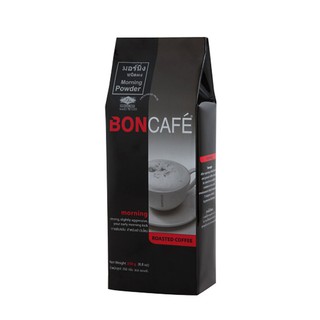 Boncafe Morning Roasted Coffee Powder 250g  บอนกาแฟมอร์นิ่งกาแฟปรุงสำเร็จชนิดผง 250 กรัม