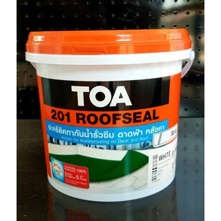 TOA Roofseal ทีโอเอ 201 รูฟซีล กันรั่วซึม หลังคารั่ว ดาดฟ้ารั่ว ขนาด 4 กก