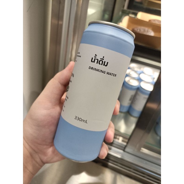 IKEA Drinking Water น้ำดื่มอิเกียแบบกระป๋อง ขนาด 330 ml. | Shopee Thailand