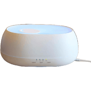 Aroma Diffuser Ultrasonic เครื่องพ่นไอน้ำอโรม่า 2in1 เครื่องเพิ่มความชื้นถนอมผิว เกรดส่งออกยุโรป 500ML