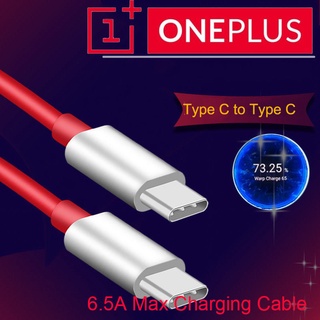 สายชาร์จ 6.5A PD usb 3.1 Type C เป็น Type-C 65W สําหรับ Oneplus 10 9RT 8t Warp