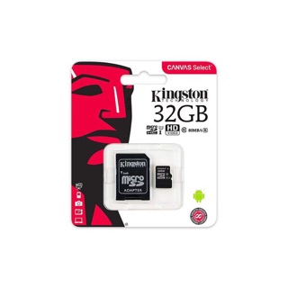 Micro SD Kingston 32GB แท้ 💯 เก็บกล่องประกัน5ปีค่ะ