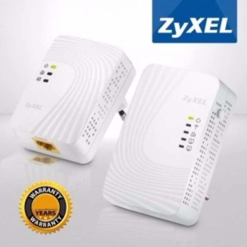 ZyXEL - PLA4231 Bundle 600Mbps Powerline Wireless N300 Starter Kit 1set 2ชิ้น #332