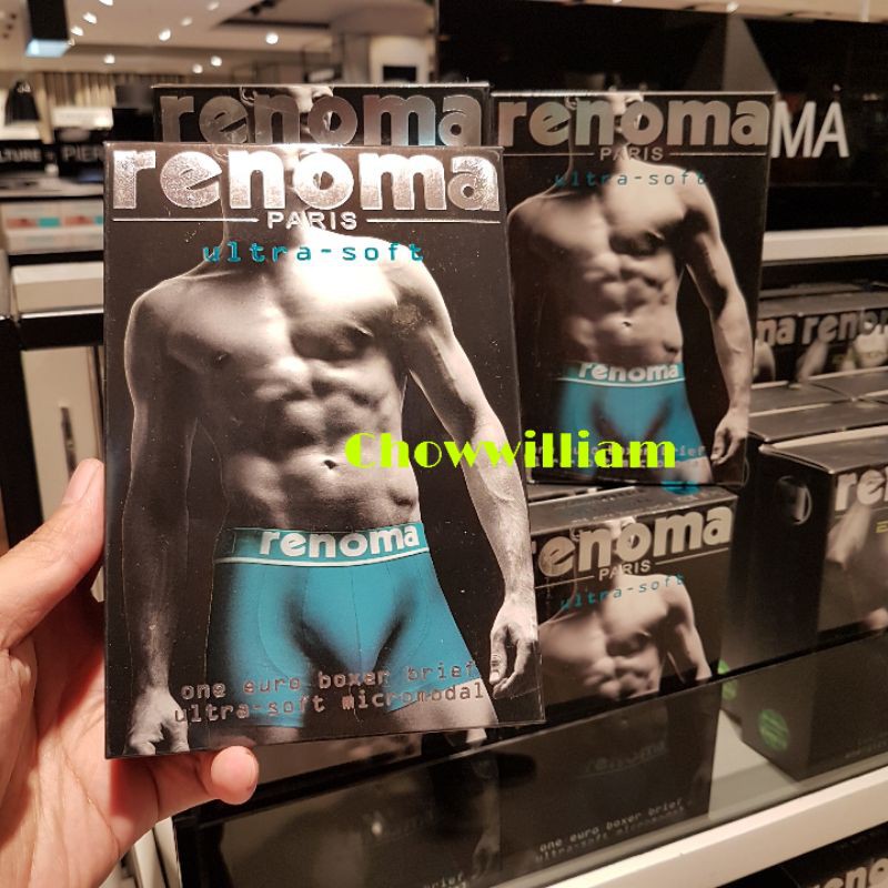 "Renoma Trunk Underwear Men Ultra-Soft - กางเกงชั้นในชายแพ็ค 1 ชิ้น