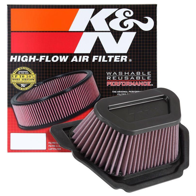 (YA-1015/ YA1015) - K&N AIR FILTER YAMAHA R1 998/ YZF R1M 998/ YAMAHA MT-10 998/ R1S 998 - YEAR 2018