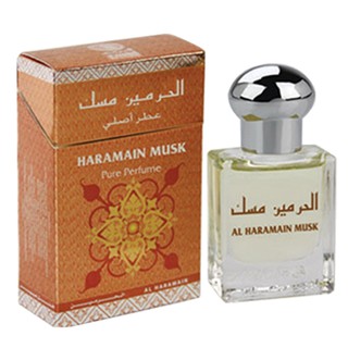 น้ำหอม AL HARAMAIN กลิ่น MUSK 15 ml. (น้ำหอมแท้ 100% ไม่มี แอลกอฮอล์)