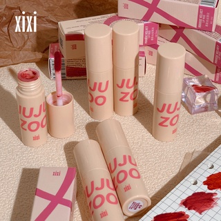 Xixi Mousse Velvet Lip Glaze Matte ลิปกลอส ลิปสติก ไวท์เทนนิ่ง แมตต์ ลิปแก้ม ใช้ได้สองแบบ ลิปโคลน D430