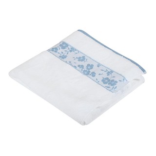 towel TOWEL HOME LIVING STYLE CAROLE 27X54" BLUE Towel, robe toilet ผ้าเช็ดตัว ผ้าขนหนู HOME LIVING STYLE CAROLE 27X54 น