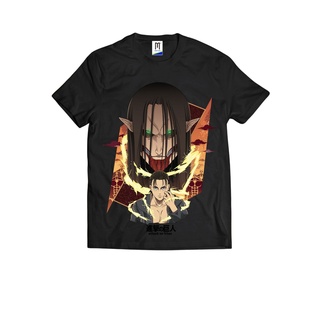 ผ้าฝ้ายแท้Am107 | เสื้อยืด พิมพ์ลายอนิเมะ ATTACK ON TITAN MERCHCONS APPAREL | ขนาดกลางแจ้งS-4XL