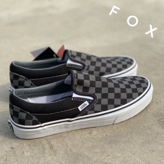 VANS SLIP-ON SNEAKERS GREY/BLACK