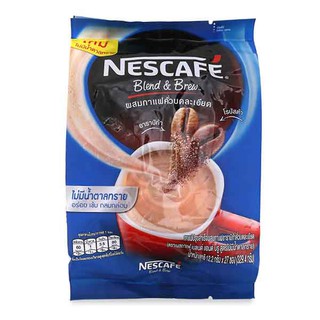 Nescafe เนสกาแฟ กาแฟปรุงสำเร็จ อาราบิก้าคั่วบดละเอียด ไม่มีน้ำตาล 12.2 กรัม แพ็ค 27 ซอง