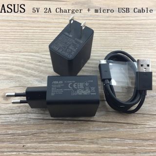 สายชาร์จแท้ Zenfone Asus Original ASUS ( US Plug) Charger Wall adapter 5V 2A +Micro USB Data Cable for Zenfone