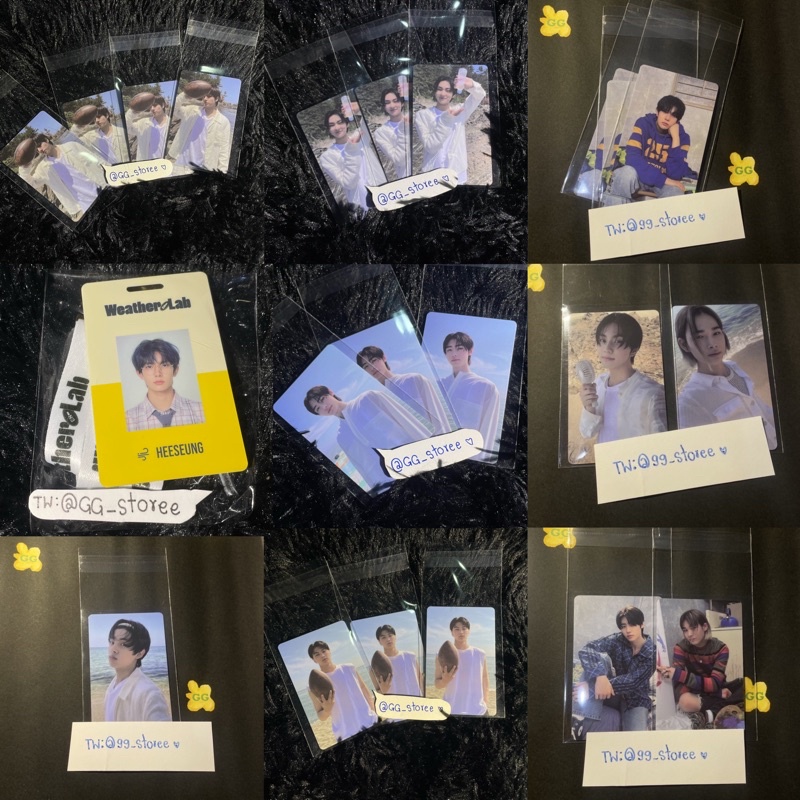 พร้อมส่ง การ์ด งานหิ้ว hybe ที่เกาหลี และ การ์ด lucky draw  แท้100% จองกุก ซองฮุน วี ฮีซึง เจค ยอนจุน bts enhypen txt