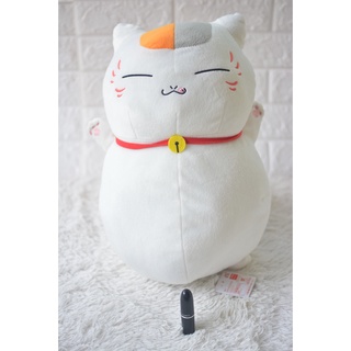 { มือสอง } ตุ๊กตา แมวเนียนโกะ เซนเซย์ Bandai Natsume Yuujinchou Nyanko Sensei จากญี่ปุ่น