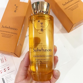 (สินค้าเคาเตอร์แท้ 💯%) #โทนเนอร์ลดริ้วรอย  Sulwhasoo Concentrate Ginseng Renewing Water EX